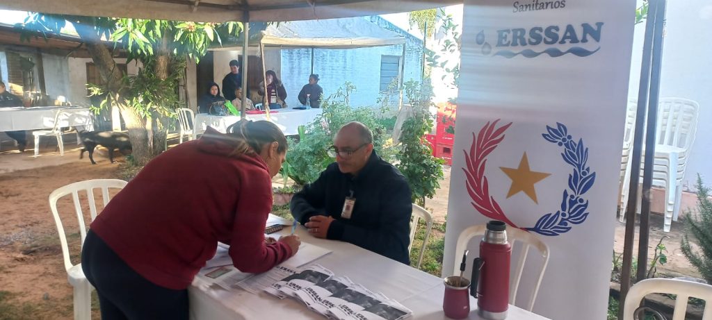 ERSSAN presente en la Jornada De Ciudad Mujer Móvil en Villeta.