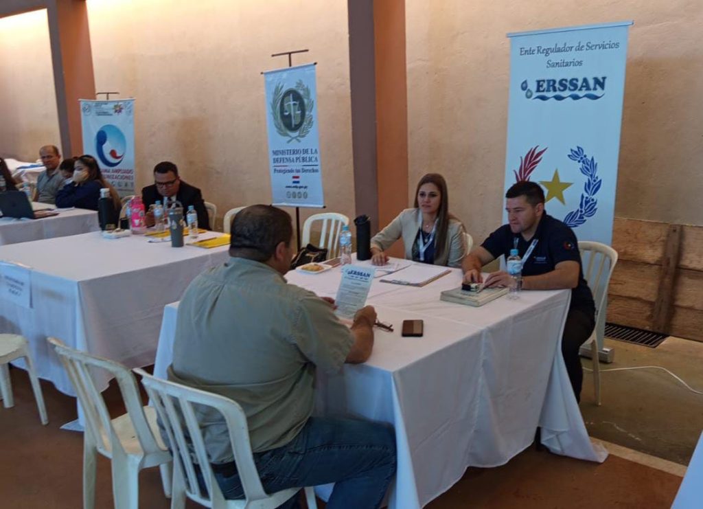ERSSAN Participó En La Jornada De “Seamos Ciudadanos” En La Ciudad De Yataity.