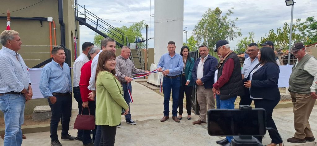 Inauguración De La Planta De Tratamiento De Agua Potable En Tacuaras, Ñeembucú.