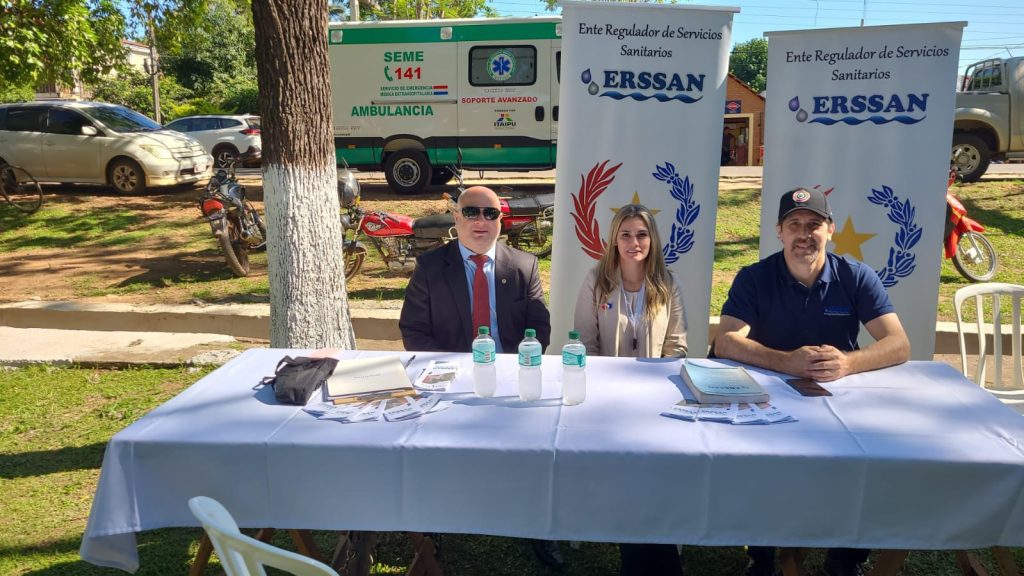 ERSSAN participó en la Jornada de Ciudad Mujer Móvil en Independencia, Guairá.