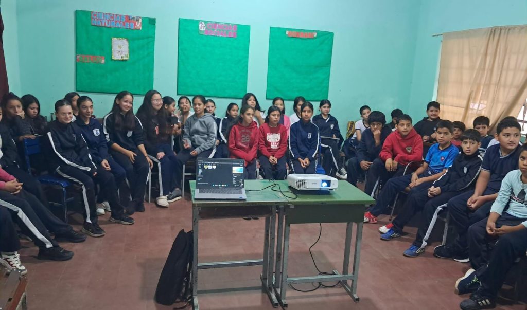 ERSSAN Desarrolló Jornada Educativa Sobre Uso Racional Del Agua En Benjamín Aceval.