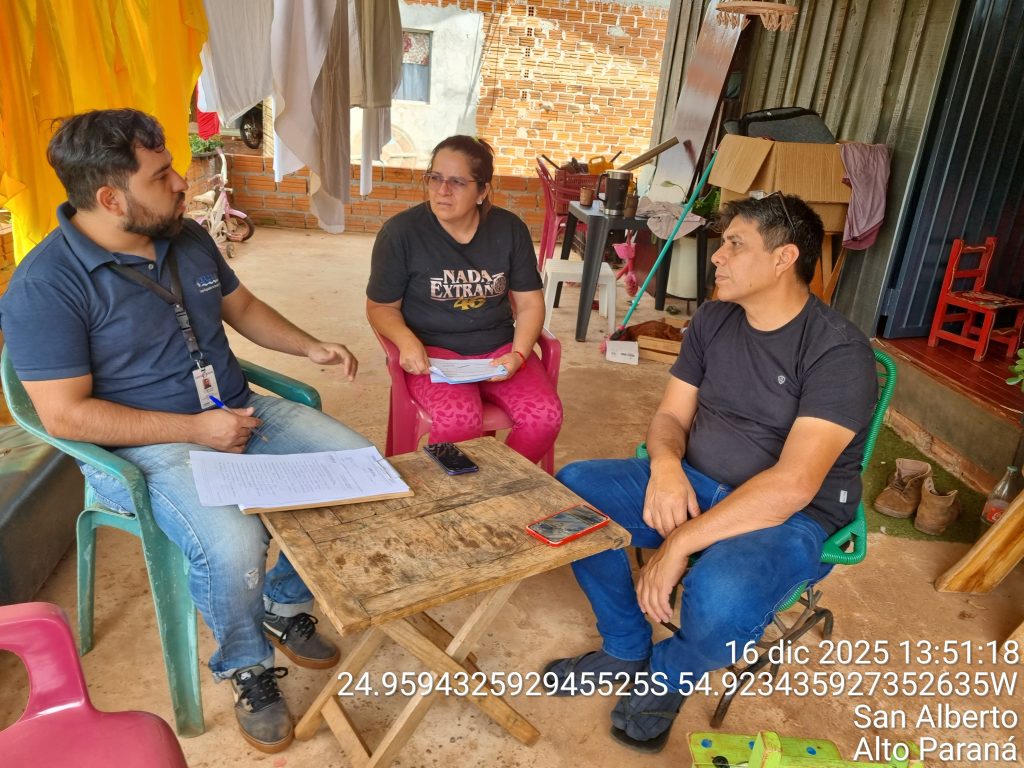 Ejecución del PAS 2025 en el departamento de Alto Paraná