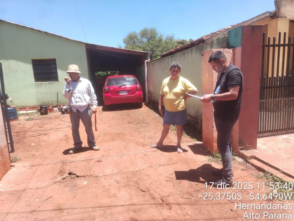 Control de la calidad del servicio de agua potable en los distritos de Itakyry, Minga Porã, Santa Fe del Paraná, Hernandarias, Mbaracayú, San Alberto y Ciudad del Este.