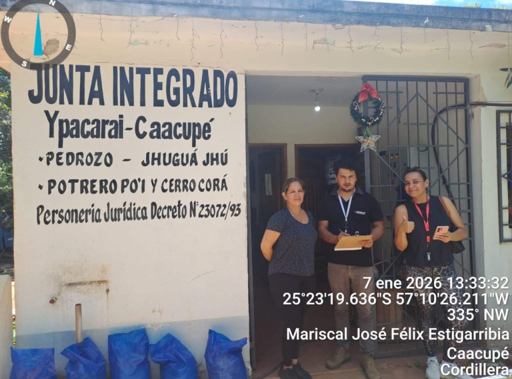 SE VERIFICAN DENUNCIAS POR FALTA DE PROVISIÓN DE AGUA EN CAACUPÉ.