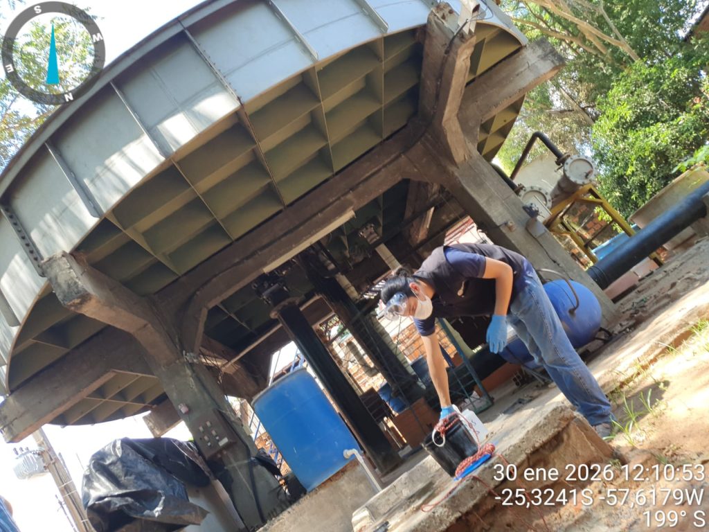 ERSSAN ejecuta controles técnicos en sistemas de tratamiento de efluentes cloacales.