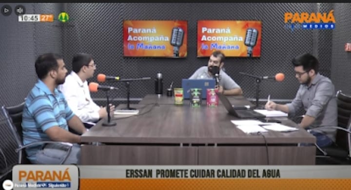 Entrevista en Medio Radial ,en el departamento de Itapua