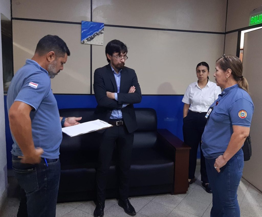 Verificación técnica in situ del sistema de agua potable de la municipalidad de Villa Elisa