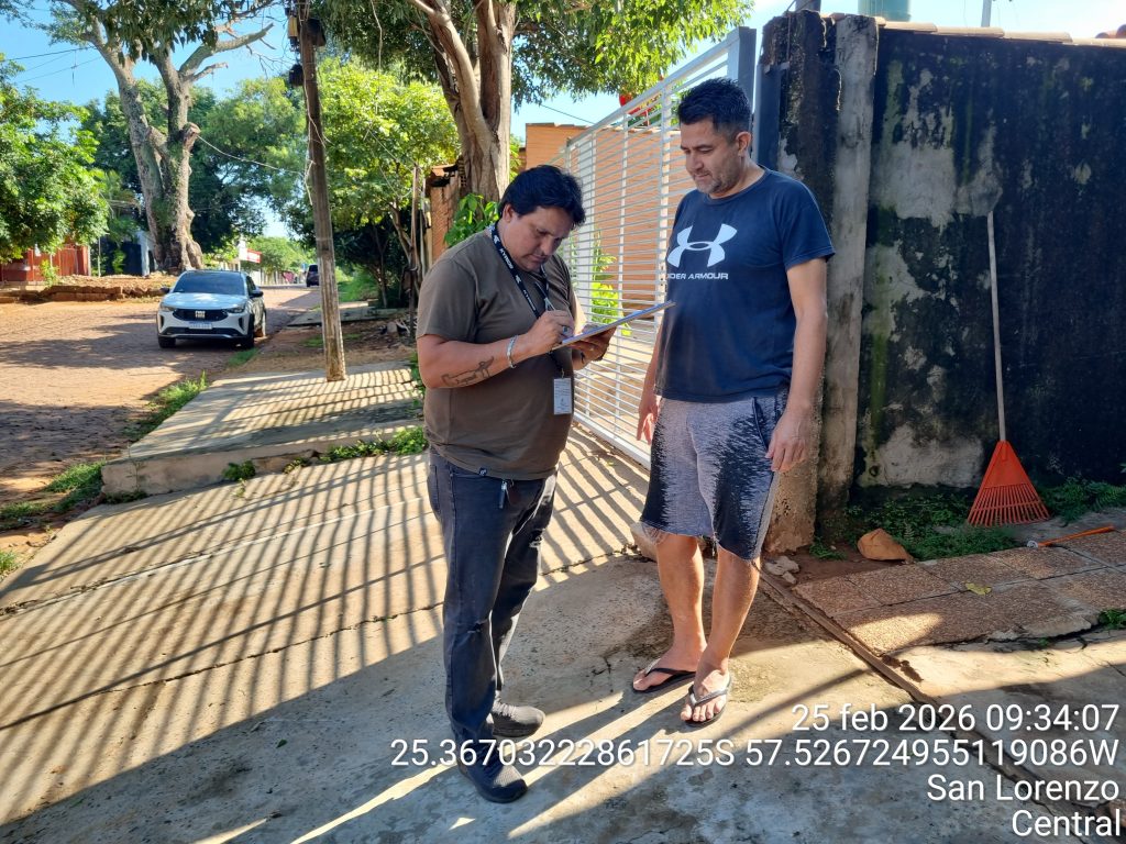 Técnicos Del ERSSAN Realizan Controles De Calidad De Agua En El Departamento Central.
