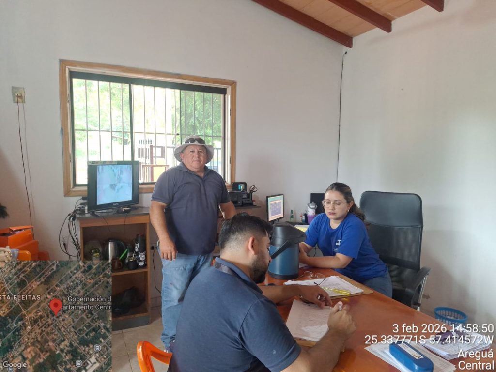 Control De La Calidad Del Servicio en Los Distritos De Cordillera y Del Departamento Central.