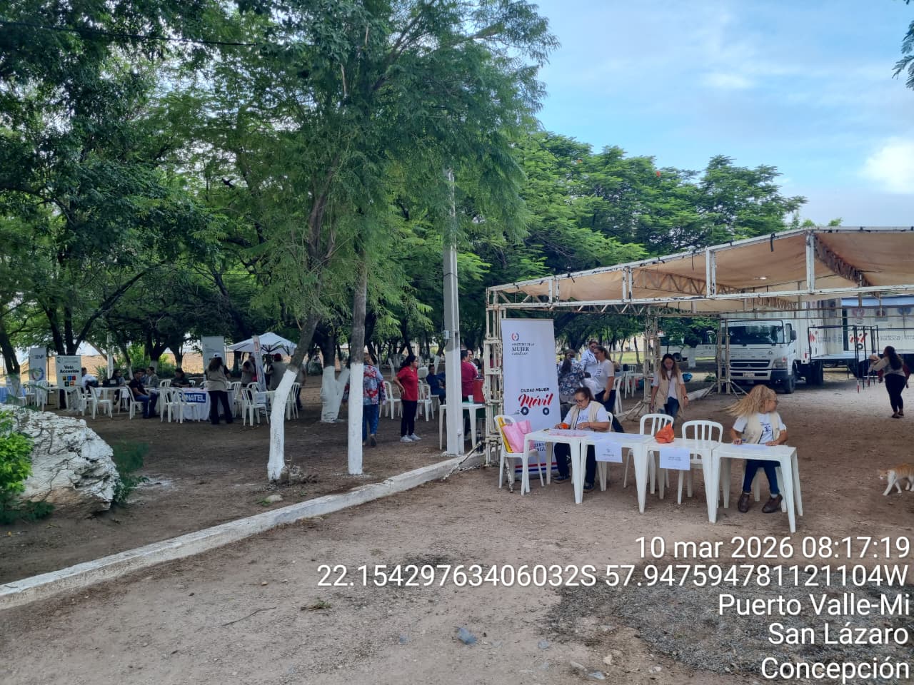 Primera Jornada De “Ciudad Mujer Móvil” En El Departamento De Concepción.
