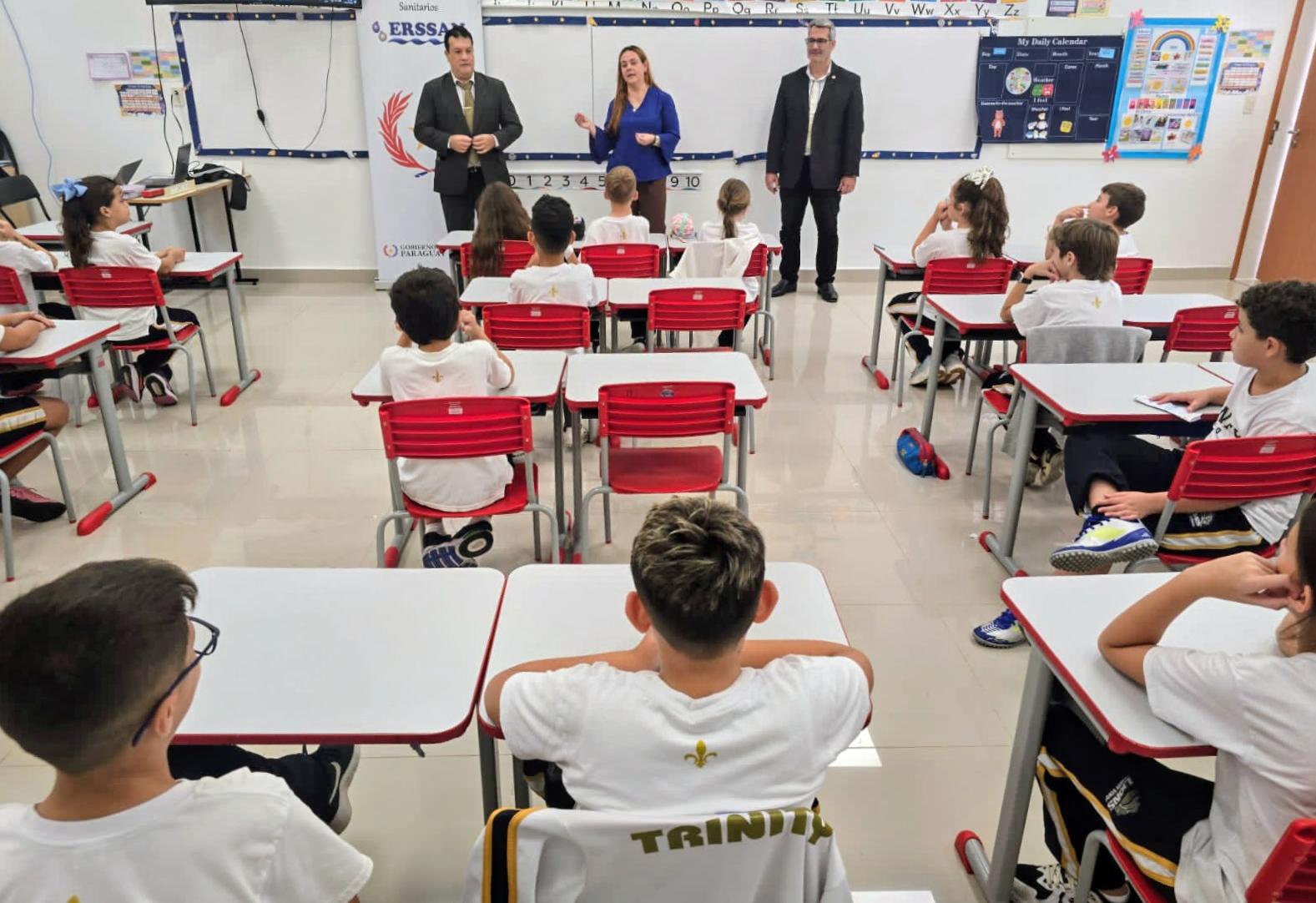 Charlas Educativas Del ERSSAN En Colegios .