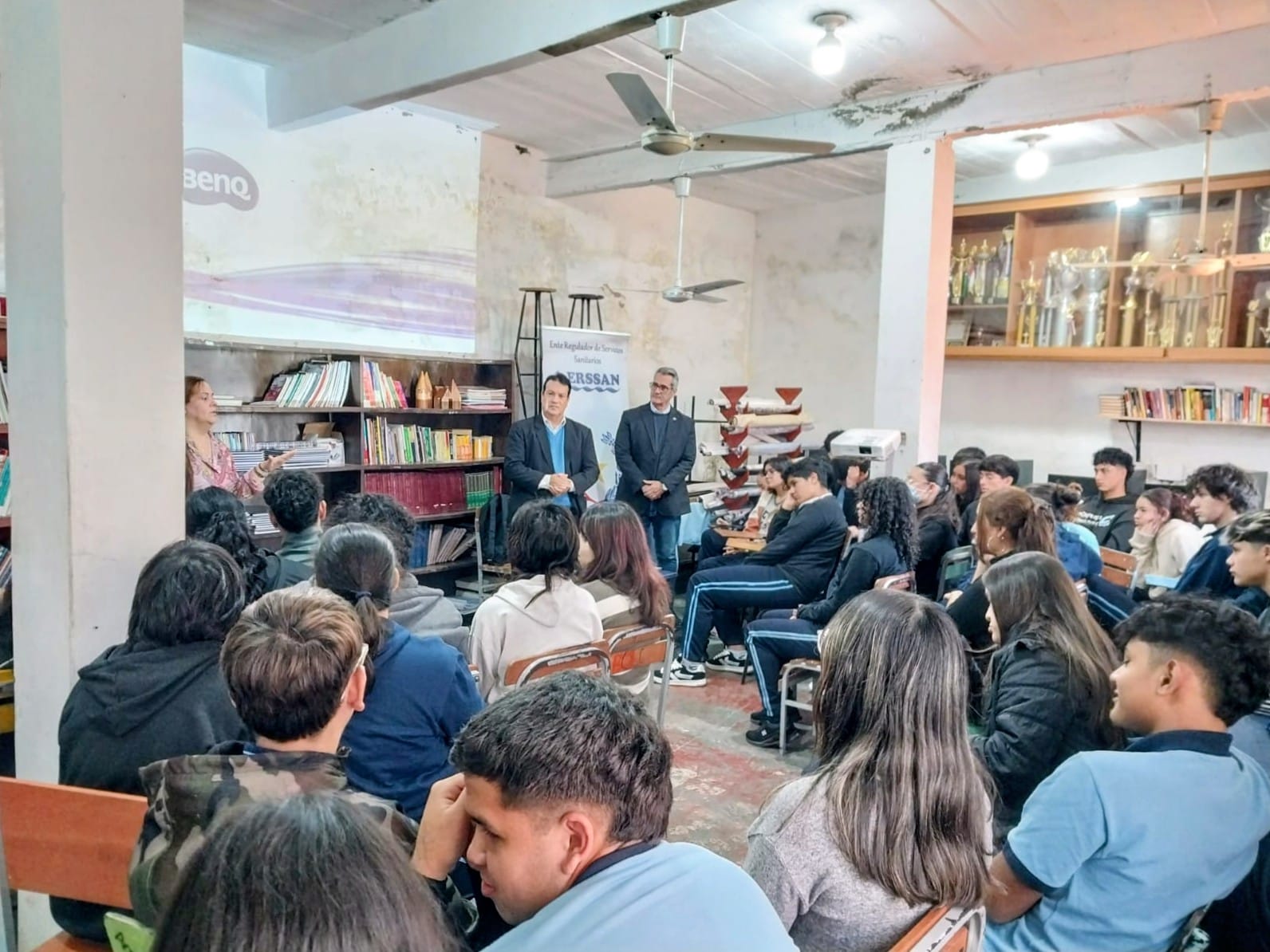 Charla sobre el cuidado del Agua.