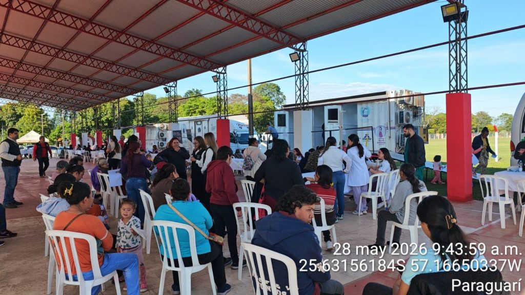 Jornada Cuidad Mujer en Paraguarí