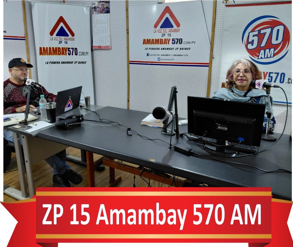 Entrevista en radio Amambay AM 570