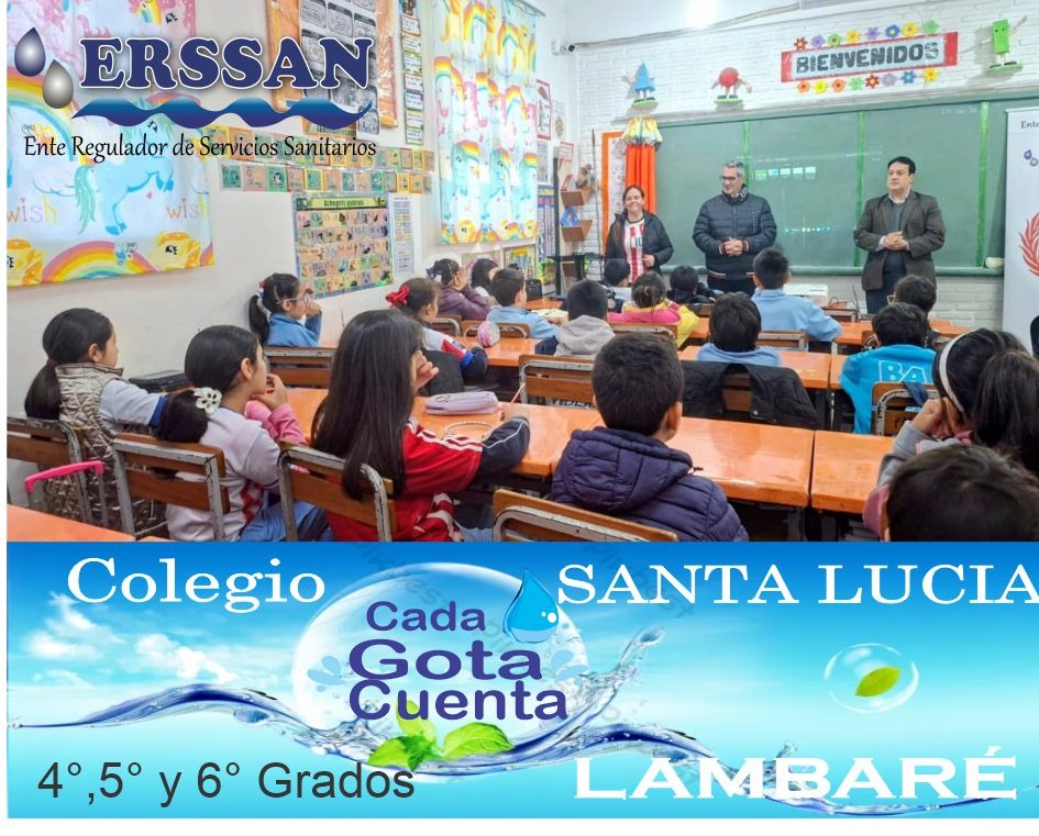 Jornada de concienciación,Colegio Santa Lucía, de Lambaré,
