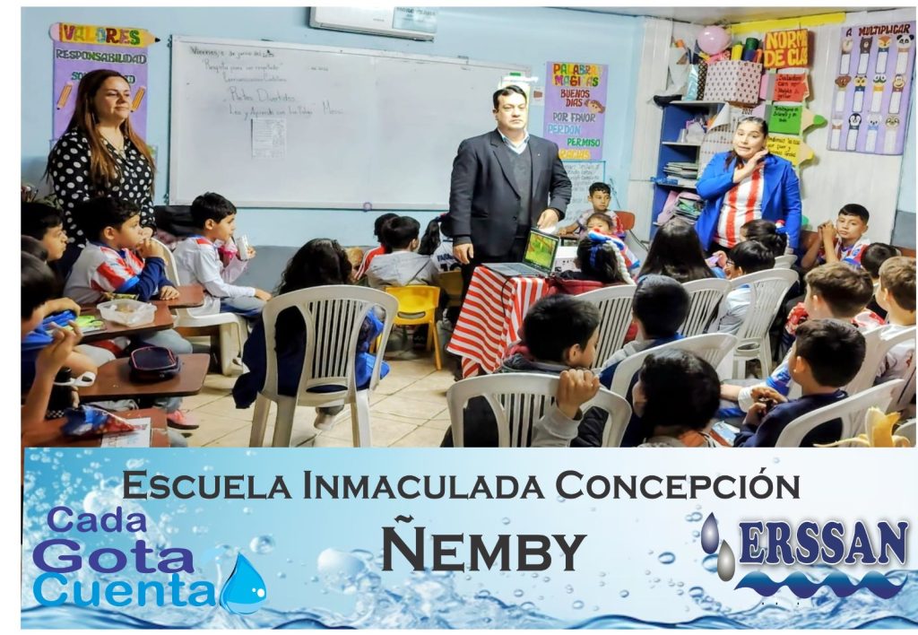 Charla sobre el cuidado del Agua.