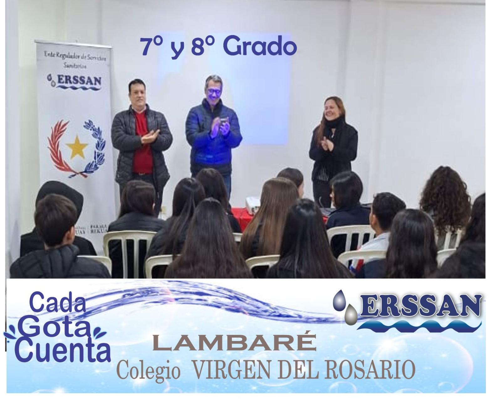 Charla en Instituciones Educativas
