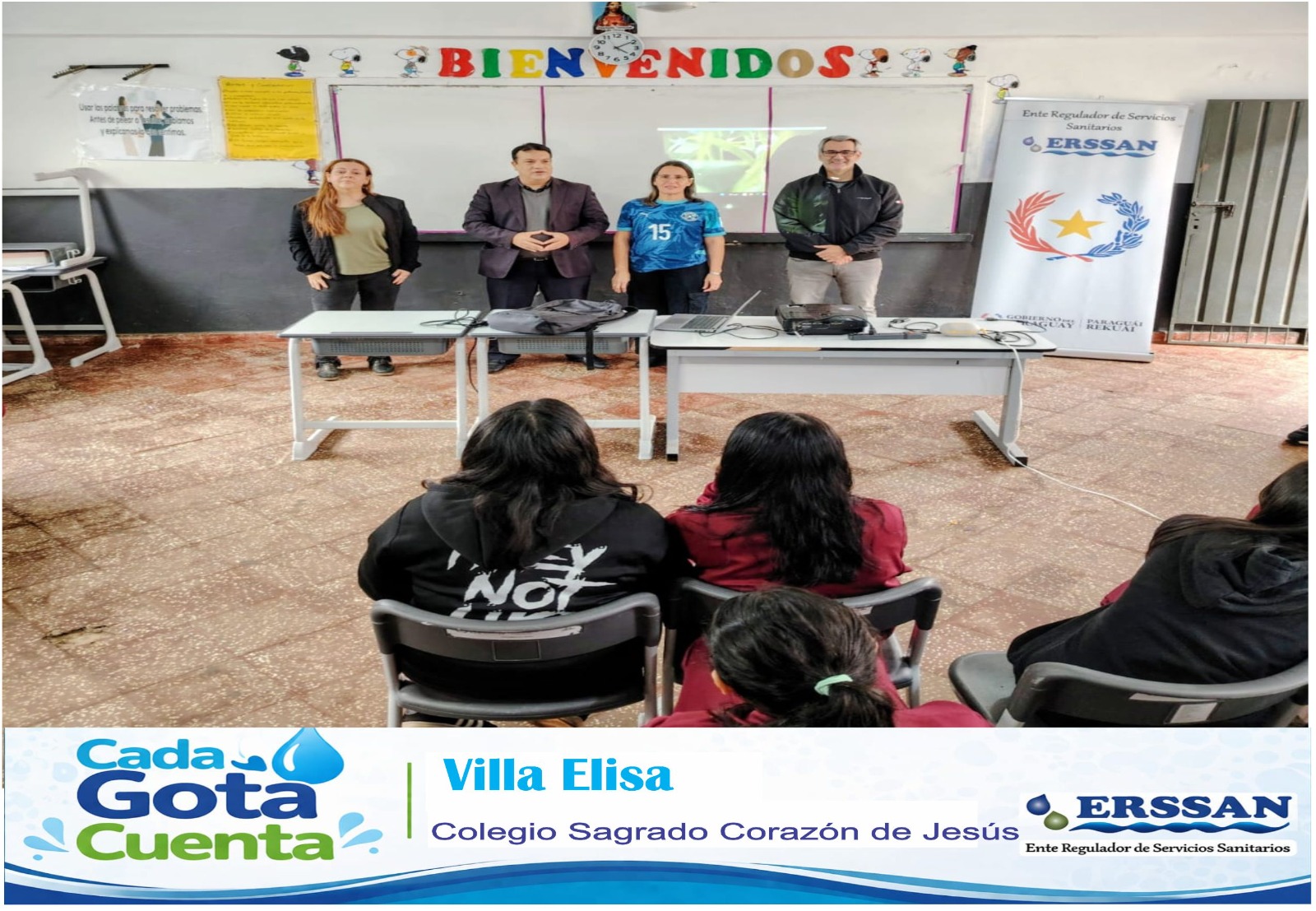 Continuan las Charlas en las Instituciones Educativas