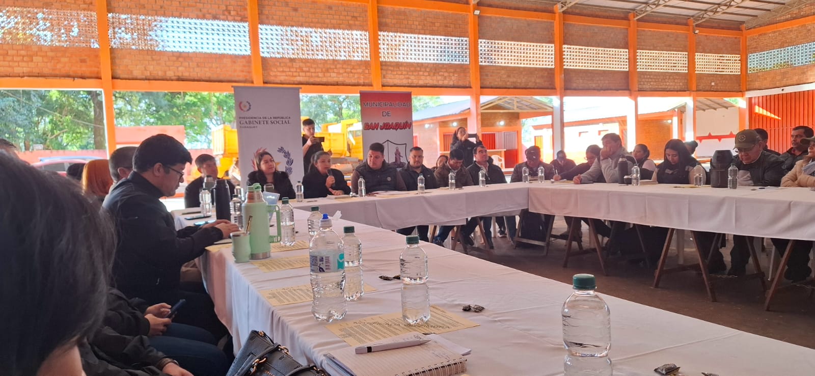 ERSSAN participó en la mesa técnica para la elaboración del plan de acción territorial en San Joaquín.