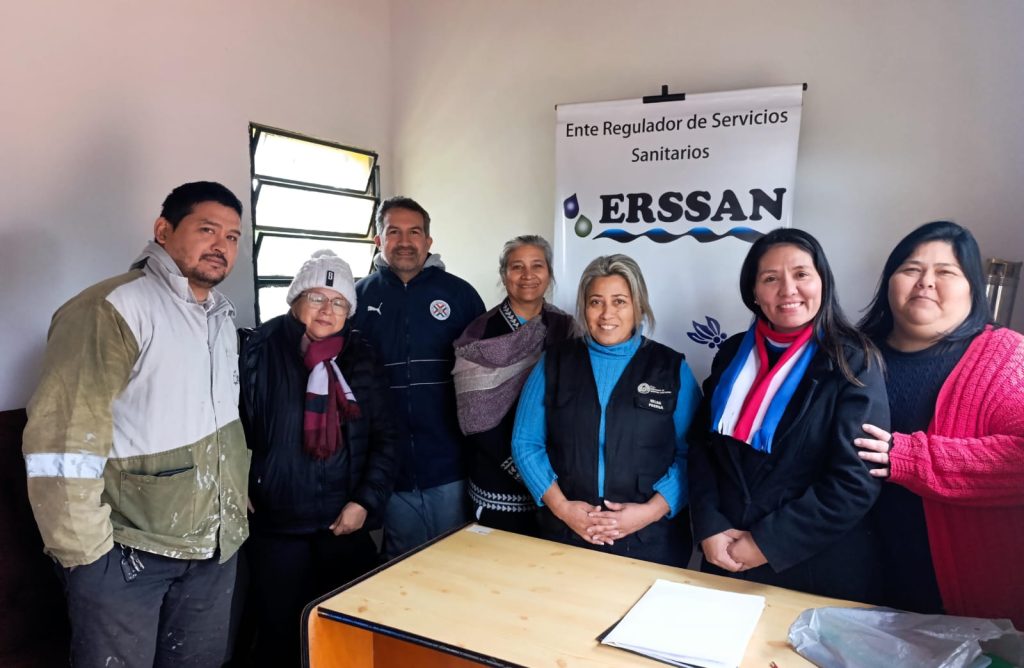 ERSSAN fortalece la gestión de prestadores de agua en Villa Elisa.