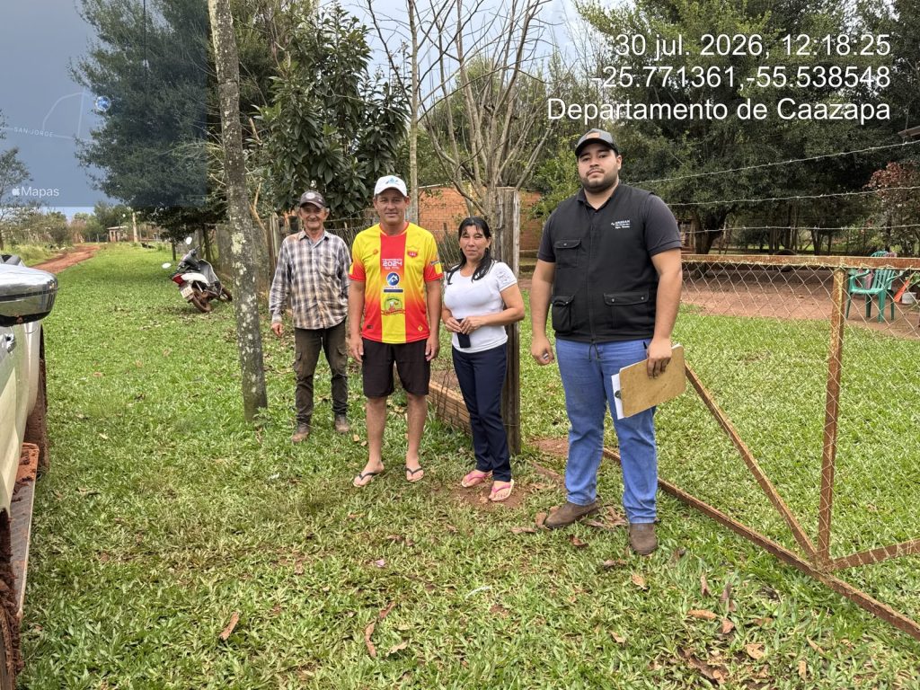 Controles de calidad del servicio de agua potable en los distritos de Avaí, Buena Vista, San Juan Nepomuceno, General Morínigo y Tavaí, departamento de Caazapá