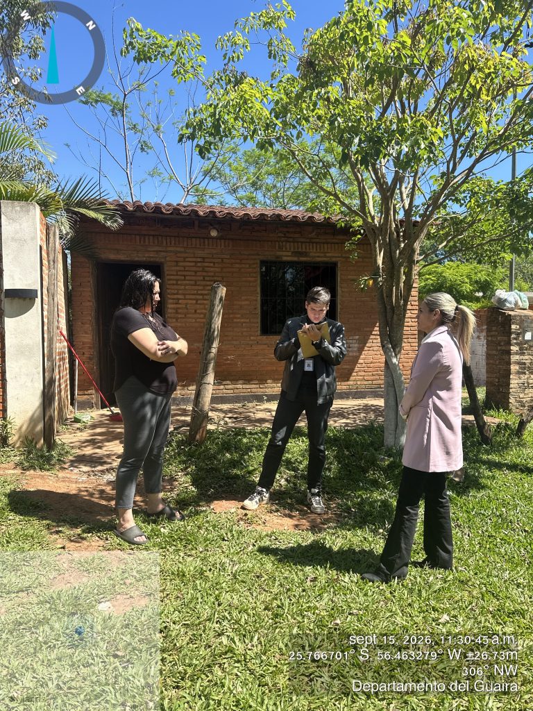 Verificación in situ a la Junta de Saneamiento Barrio Navidad