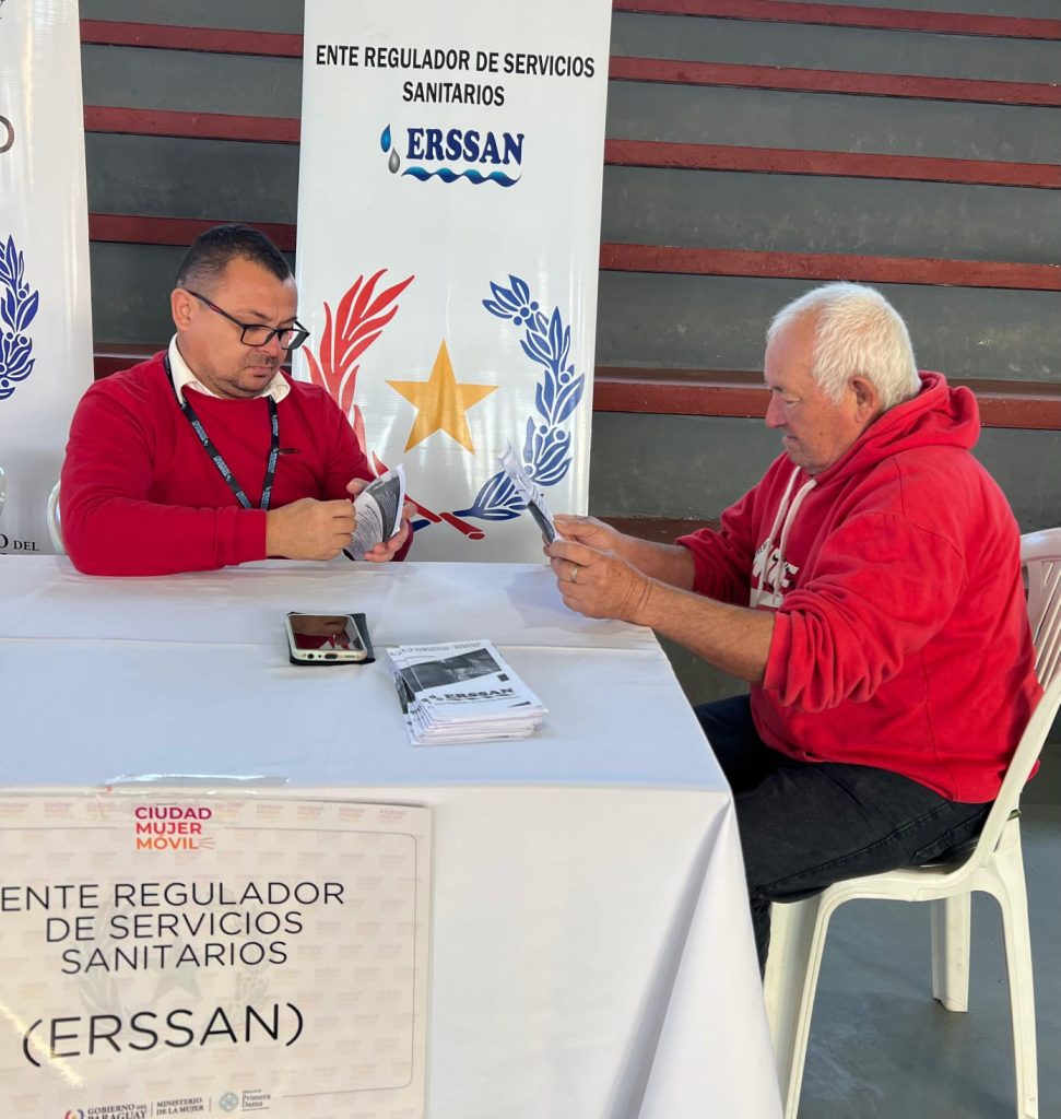 ERSSAN ACOMPAÑA LA JORNADA CIUDAD MUJER MÓVIL EN SAN JUAN BAUTISTA DE ÑEEMBUCÚ.
