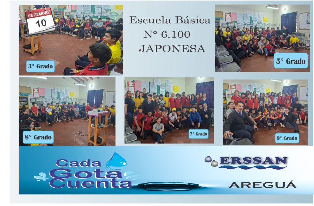 Cuidado del agua en Areguá
