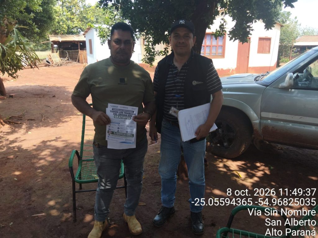 Controles De La Calidad Del Servicio De Agua En Alto Paraná.